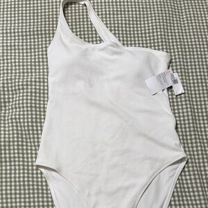 Old Navy White One-Piece Swimsuit